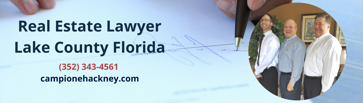 Real Estate Lawyer Lake County Florida