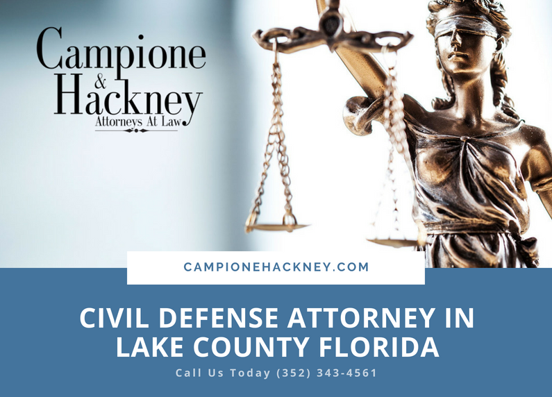 Civil Defense Attorney Lake County Florida